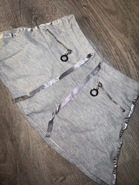 Limited Too Mini Grey Skort Y2K Girly XXS